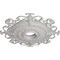 Ekena Millwork Orleans Ceiling Medallion (Canopies up to 8 1/4"), 38 3/8"OD x 6 5/8"ID x 2 7/8"P, Ultra Pure White CM38OLUWF - alternate 4